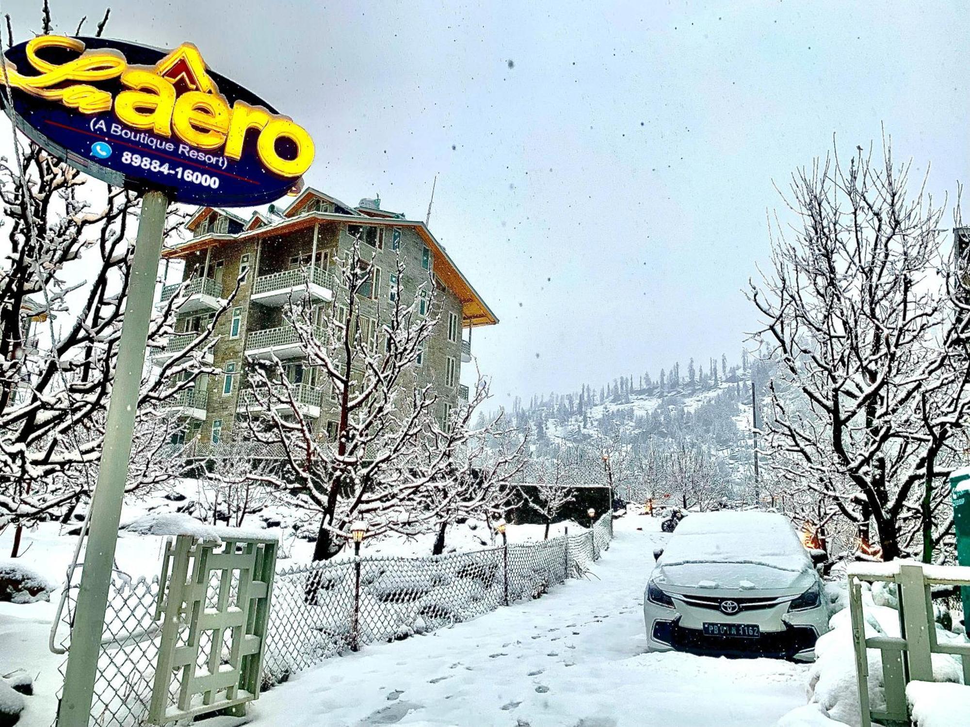 La Aero Resort Home In Snow Mountains Manāli Exterior foto