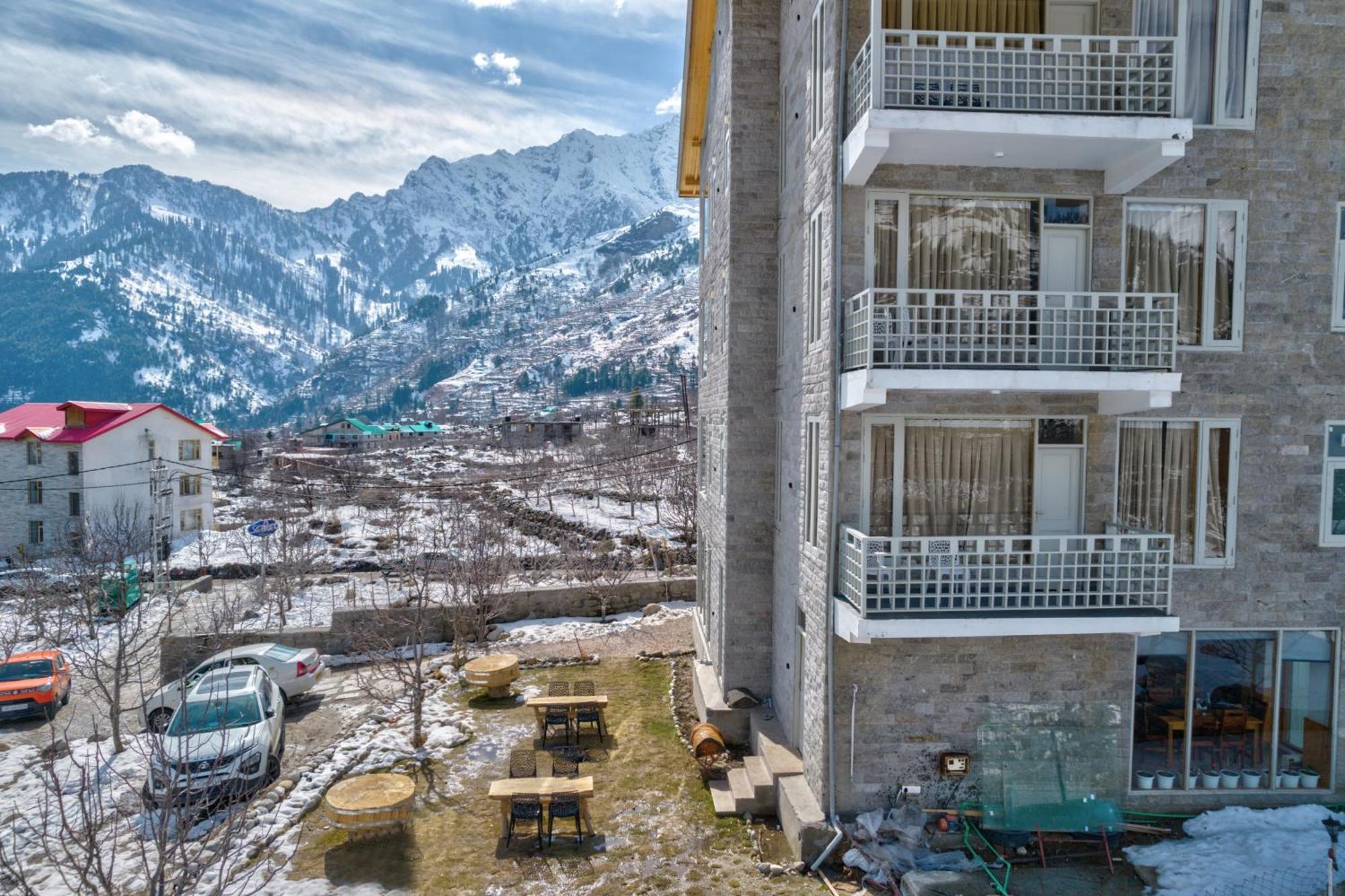 La Aero Resort Home In Snow Mountains Manāli Exterior foto