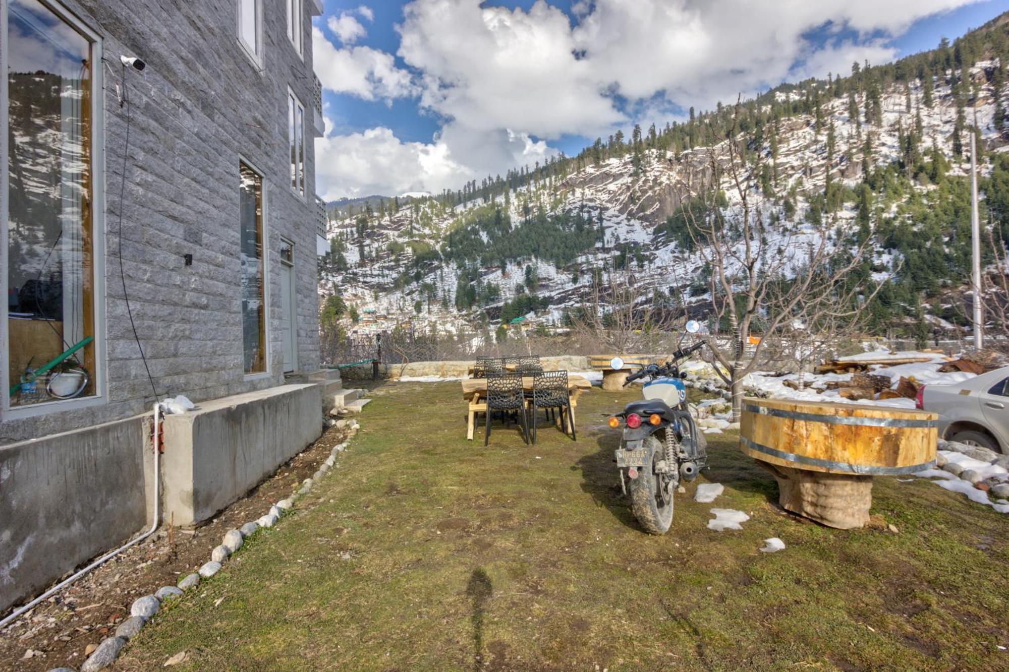 La Aero Resort Home In Snow Mountains Manāli Exterior foto
